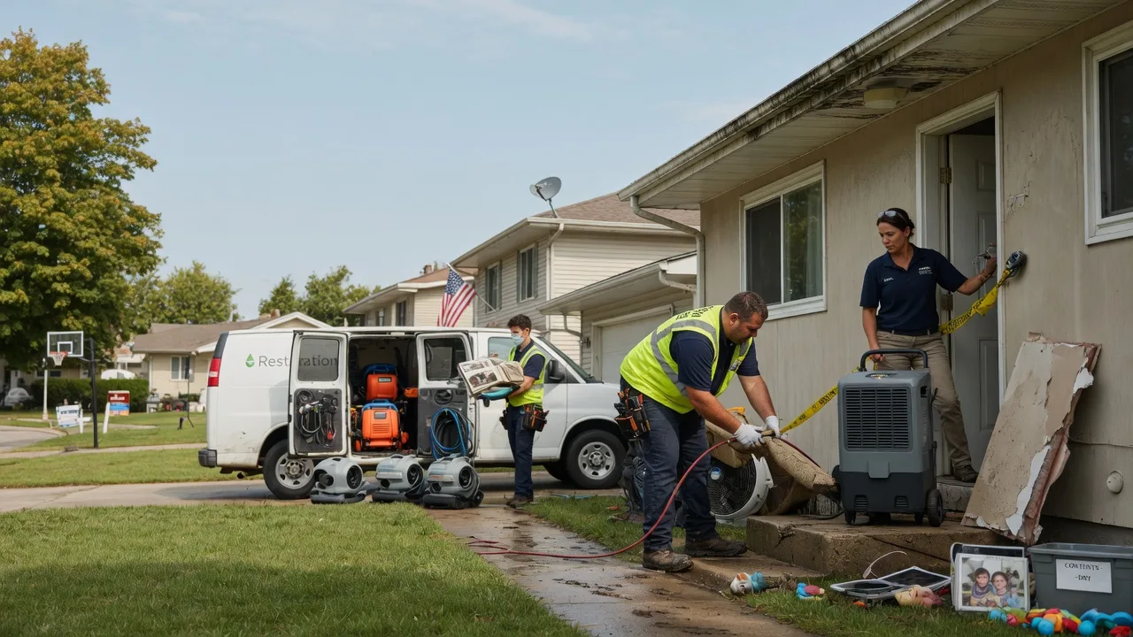 Water Damage Restoration in Cavalier, ND near me